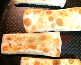簡単☆ギョーザの皮でピザみたいなおつまみ作り方3写真