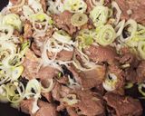 焼肉ラー油丼作り方3写真