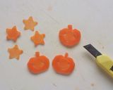 スティックおにぎり☆ハロウィン。作り方2写真