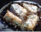 ◆パリパリ揚げ秋刀魚のピリ辛薬味だれ♪◆作り方4写真