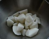 大根と豚こまの中華煮作り方1写真