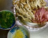 さつまいも・きのこ♪バター醤油和風パスタ作り方2写真