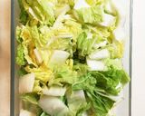 白菜山盛りデリ風サラダ♪作り方1写真