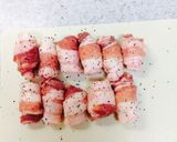 薄切り高野豆腐の薄切り肉巻き作り方4写真