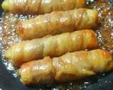 竹輪とじゃがいもの豚肉巻き作り方3写真