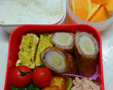 竹輪とじゃがいもの豚肉巻き作り方5写真
