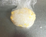 めんつゆと炒り卵のポークステーキおにぎり作り方6写真