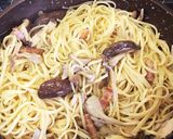 たっぷりきのこのクリームパスタ！作り方13写真