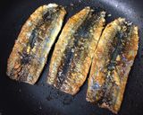 母直伝★簡単フライパンでさんまの竜田焼き作り方4写真