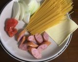 クリーム明太子スパゲッティ作り方1写真
