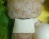 リラックマ大玉転がし運動会キャラ弁作り方8写真
