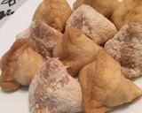 狐のお耳に見たてたお稲荷さん☆作り方7写真