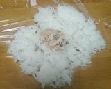 朝食やお弁当に♪鮭マヨおにぎりの具作り方4写真