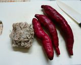 えびイモ(サツマイモ)作り方1写真