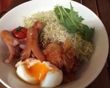 ビビン冷麺アルアルファとウインナーのせ作り方5写真