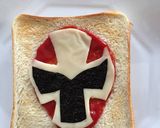簡単♪ニンニンジャー！トースト☆朝食に！作り方6写真