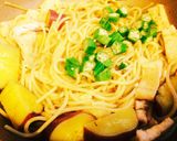 簡単⁑フライパン1つで和風秋Pasta♪作り方3写真