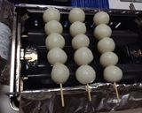 基本の月見団子、食べる時はみたらし団子で作り方12写真