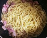 超簡単☆ツナとベーコンの和風パスタ作り方4写真