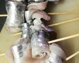 太刀魚のくるくる巻きの蒲焼き作り方3写真