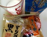 美肌に♪ダイエットに♪黒ごまきな粉牛乳♡作り方1写真