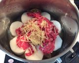 圧力鍋とだし袋で♪ 大根と牛肉の煮物作り方5写真