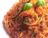 海老のトマトクリームパスタ作り方3写真