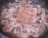 高野豆腐で作る肉豆腐(*^O^*)作り方4写真