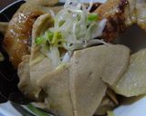手羽先と高野豆腐の煮物（油葱添え）作り方8写真