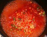 トマトチーズ塩ラーメン作り方3写真