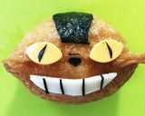 ❁キャラ弁❁おいなり猫バス❁作り方2写真