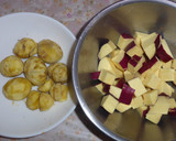 一度で二度おいしい♪栗＆さつま芋ご飯。作り方2写真