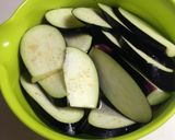 なす大量消費〜ナスのはさみハンバーグ作り方1写真