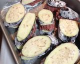 なす大量消費〜ナスのはさみハンバーグ作り方6写真