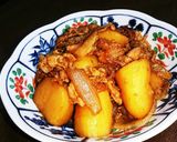 黄金比②活用　しゃがいもとちくわの煮もの作り方7写真