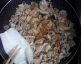 カリカリ鶏皮とシャキシャキ水菜のサラダ作り方3写真