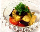 なすとトマトのさっぱり甘酢サラダ作り方9写真