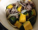 牛肉とかぼちゃの肉じゃが風 肉かぼ作り方5写真