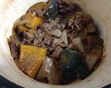 牛肉とかぼちゃの肉じゃが風 肉かぼ作り方7写真
