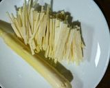 マコモダケのきんぴら作り方1写真