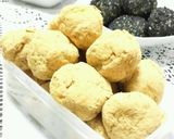 小麦粉でやわらか♪４色おからだんご作り方4写真