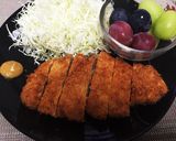スタミナにんにく醤油豚カツ!お肉柔らか作り方5写真