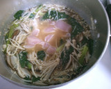 小松菜と 鶏ささみ肉の中華風味噌煮込み！作り方6写真