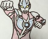 キャラケーキ♪ウルトラマンギンガ☆作り方2写真