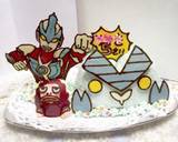 キャラケーキ♪ウルトラマンギンガ☆作り方11写真