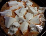 ごまだれで作る！坦々風煮込み豆腐♡作り方4写真