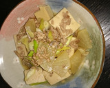 簡単☆高野豆腐と大根と豚挽き肉の煮物☆作り方4写真