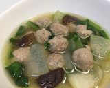 簡単‼肉団子と野菜の中華スープ作り方2写真