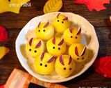 うさぎのお月見団子風の簡単スイートポテト作り方5写真