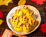 うさぎのお月見団子風の簡単スイートポテト作り方5写真